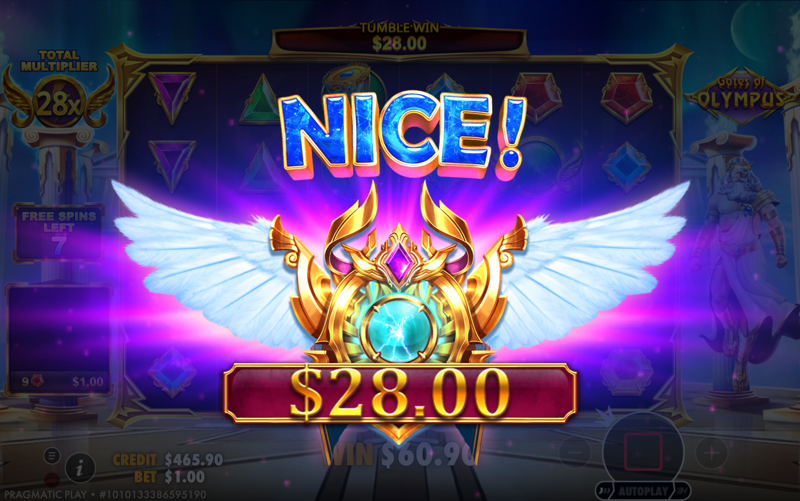 Gates of Olympus — winning combination