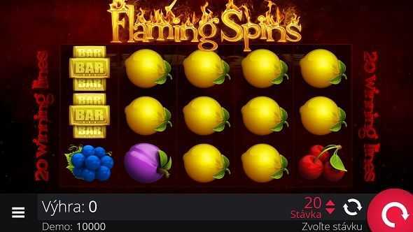 Play Flaming Spins