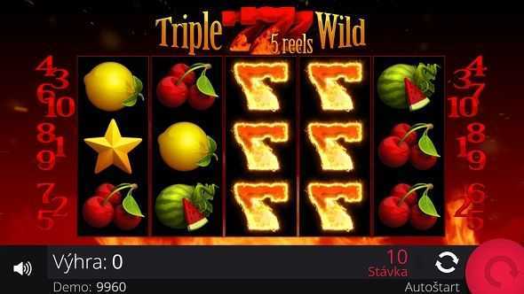 Triple Wild Seven 5 Reels