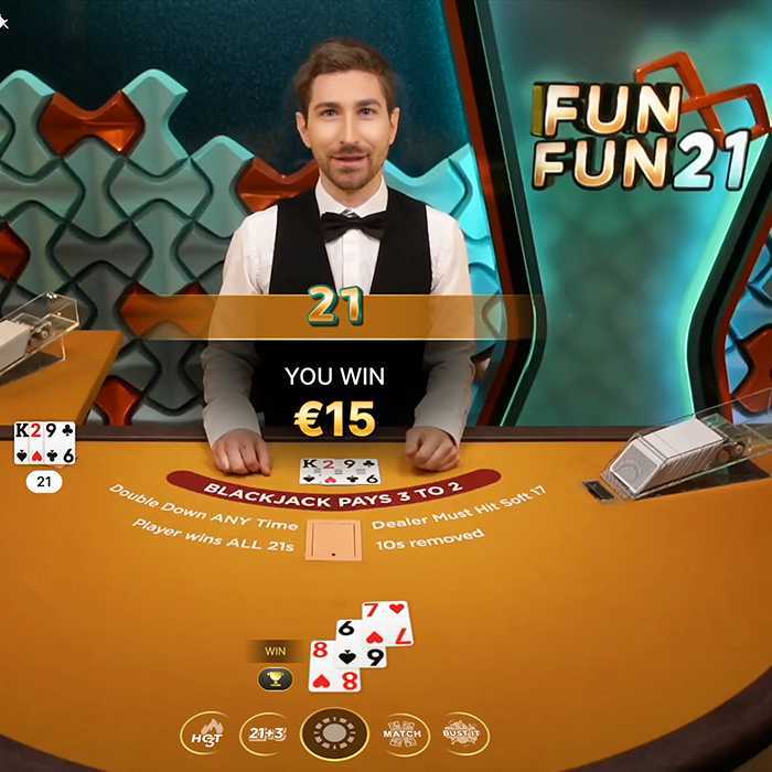 Play Infinite Fun Fun 21 Blackjack