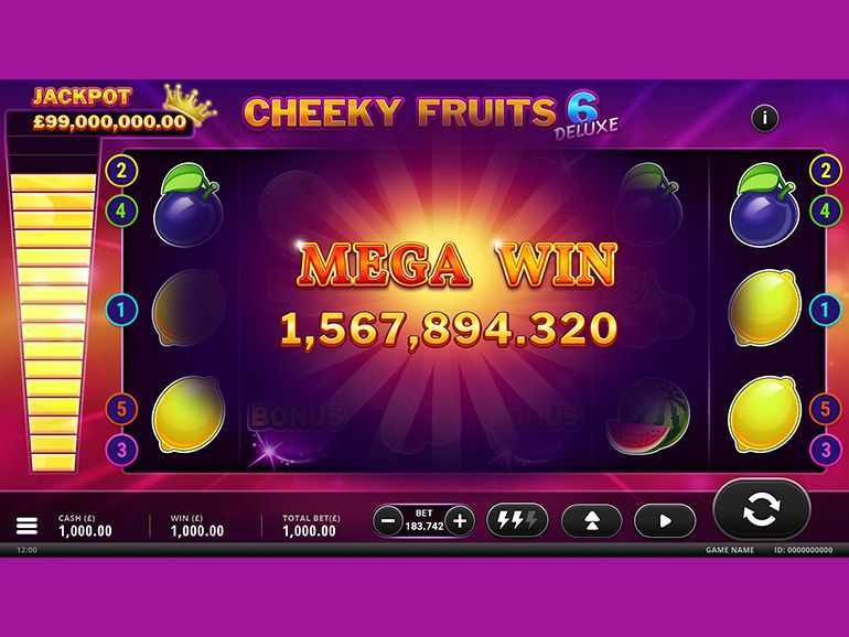Play Cheeky Fruits 6 Deluxe