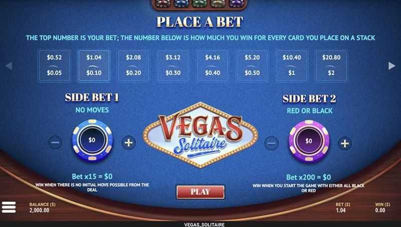 Play Vegas Solitaire