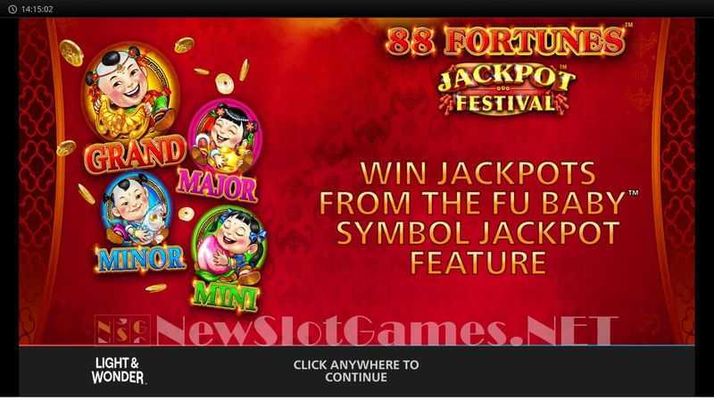 88 Fortunes Jackpot Festival