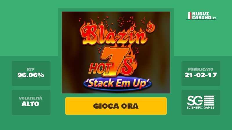 Play Blazin Hot 7s Stack Em Up