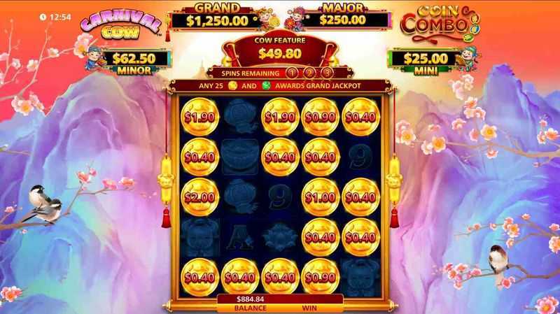 Play Carnival Cow Coin Combo