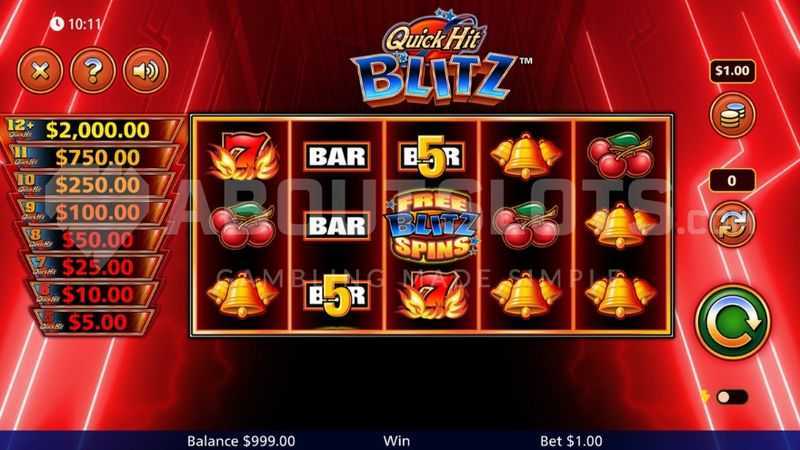 Play Quick Hit Blitz Purple