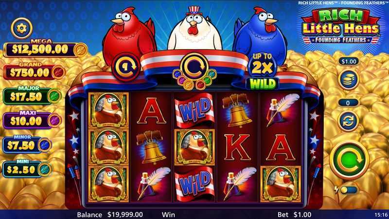 Play Rich Little Hens Founding Feathers