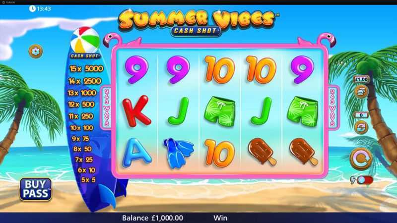 Play Summer Vibes: Cash Shot
