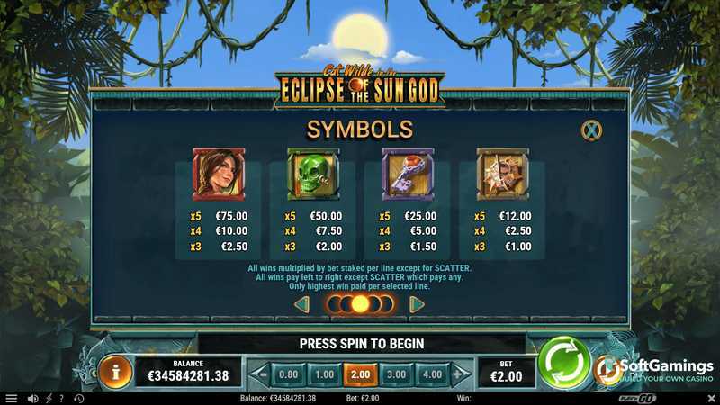 Play Cat Wilde and the Eclipse of the Sun God