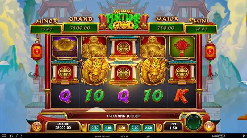 Play Gold of Fortune God