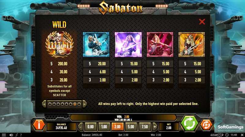 Play Sabaton