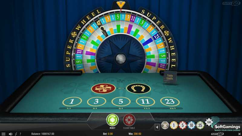 Play Super wheel