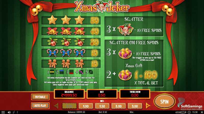 Play Xmas Joker