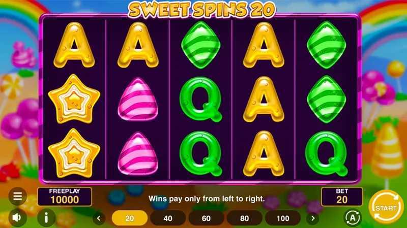 Slot Sweet Spins 20 1 Slot Sweet Spins 20 1