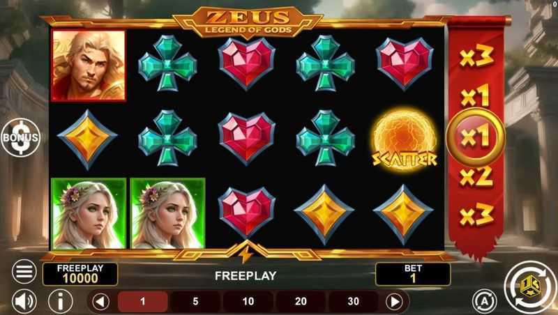 Slot Zeus Legend Of Gods 2