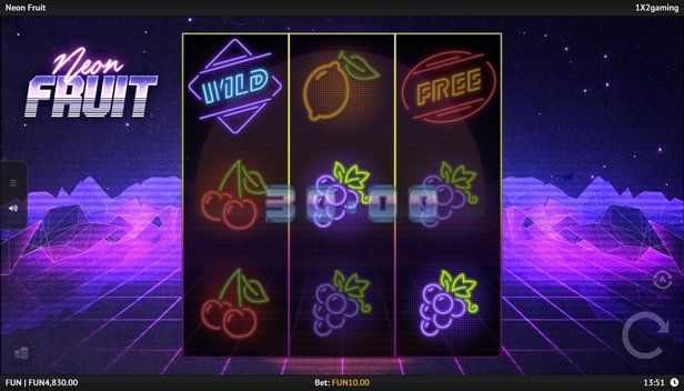 Slot Neon Fruit 3 Slot Neon Fruit 3