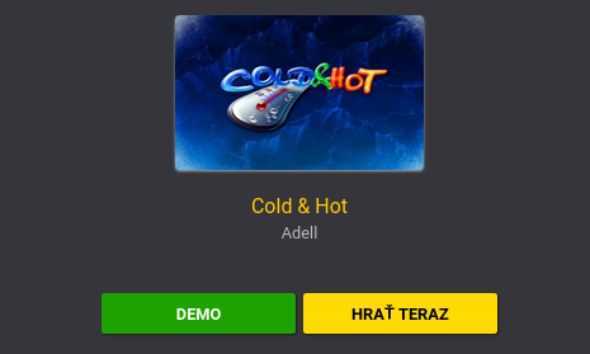Slot Cold Hot 2