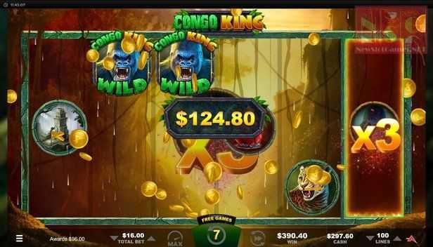 Slot Congo King Quad Shot 3 Slot Congo King Quad Shot 3