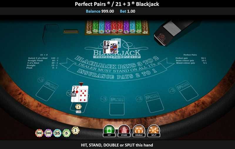 Slot Perfect Pairs Blackjack 2 Slot Perfect Pairs Blackjack 2