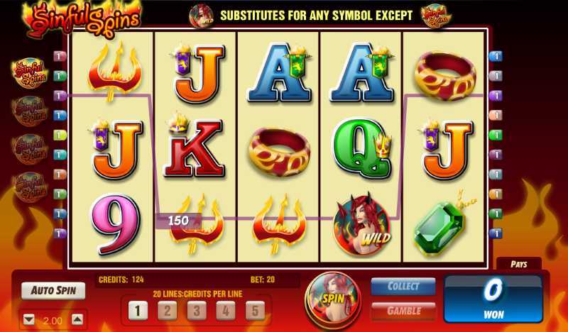Slot Sinful Spins 1 Slot Sinful Spins 1