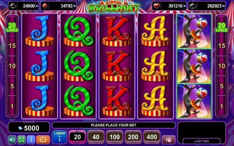 Slot Circus Brilliant 2 Slot Circus Brilliant 2