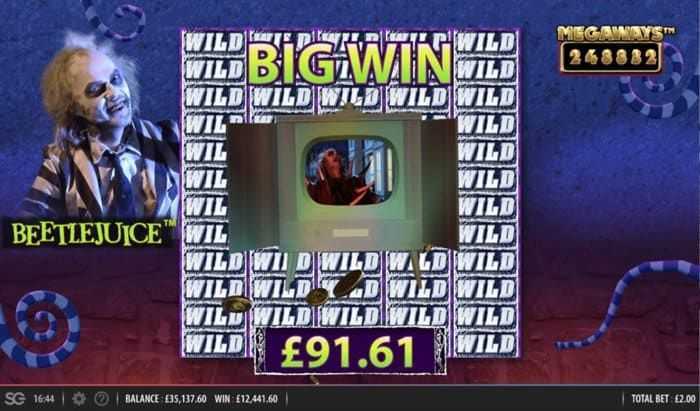 Slot Beetlejuice Megaways 2