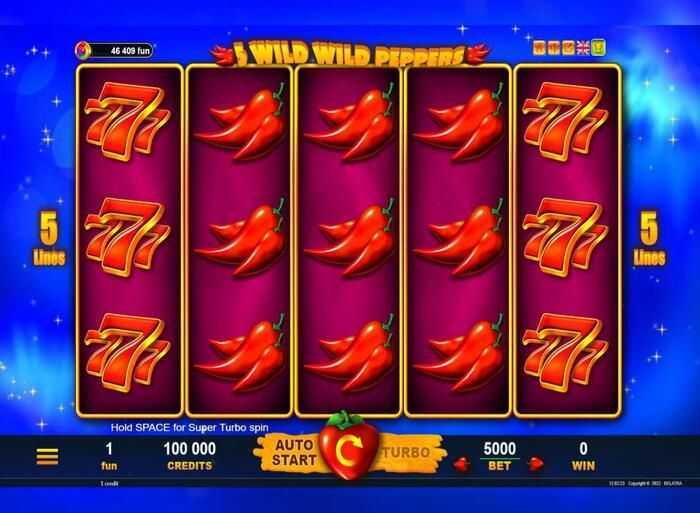 Slot 5 Wild Wild Peppers 2 Slot 5 Wild Wild Peppers 2