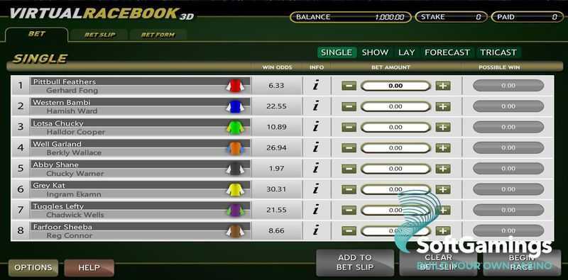 Slot Virtual Racebook 3d 2 Slot Virtual Racebook 3d 2