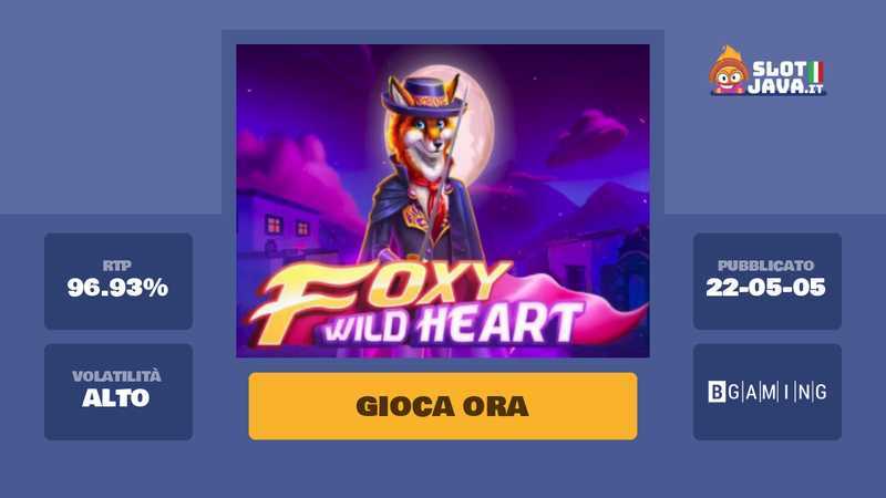 Slot Foxy Wild Heart 2