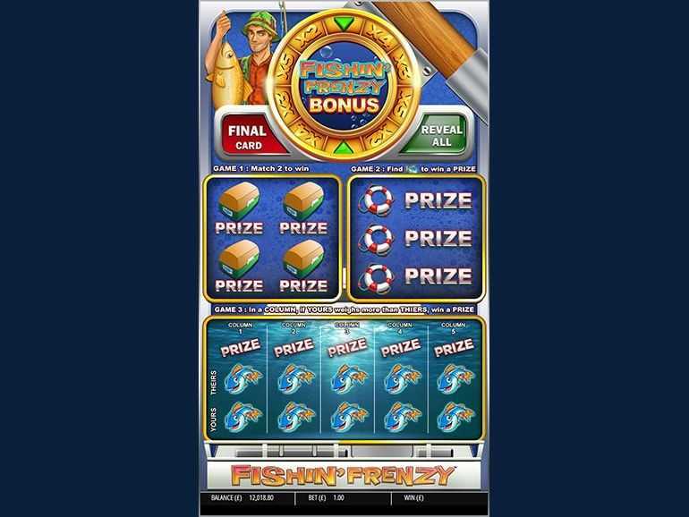 Slot Fishin Frenzy Scratchcard 3 Slot Fishin Frenzy Scratchcard 3