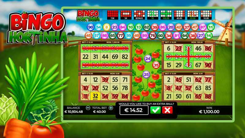 Slot Bingo Hortinha 1 Slot Bingo Hortinha 1