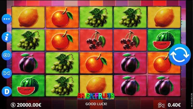 Slot Brick Fruits 40 Lines 1 Slot Brick Fruits 40 Lines 1