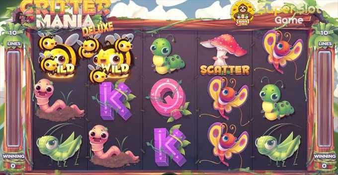 Slot Critter Mania Deluxe 2 Slot Critter Mania Deluxe 2