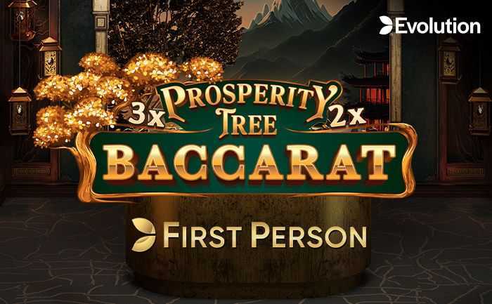 Slot First Person Prosperity Tree Baccarat Evolution Gaming 1 Slot First Person Prosperity Tree Baccarat Evolution Gaming 1