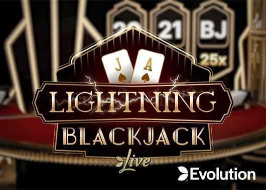 Slot Lightning Blackjack Evolution Gaming 1 Slot Lightning Blackjack Evolution Gaming 1