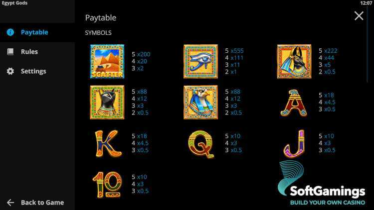 Slot Egypt Gods 3