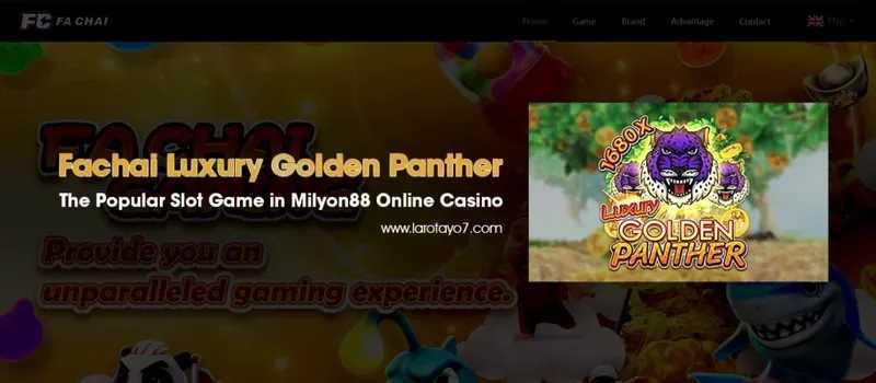 Slot Luxury Golden Panther Fa Chai Gaming 3 Slot Luxury Golden Panther Fa Chai Gaming 3