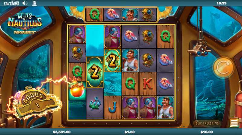 Slot Wins Of Nautilus Megaways 2