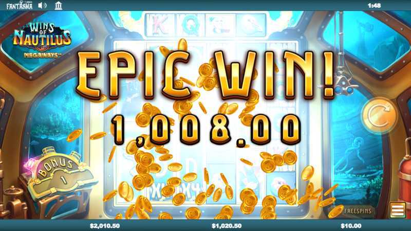Slot Wins Of Nautilus Megaways 3