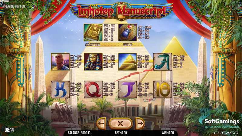 Slot Imhotep Manuscript 2 Slot Imhotep Manuscript 2