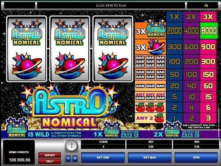 Slot Astronomical 3