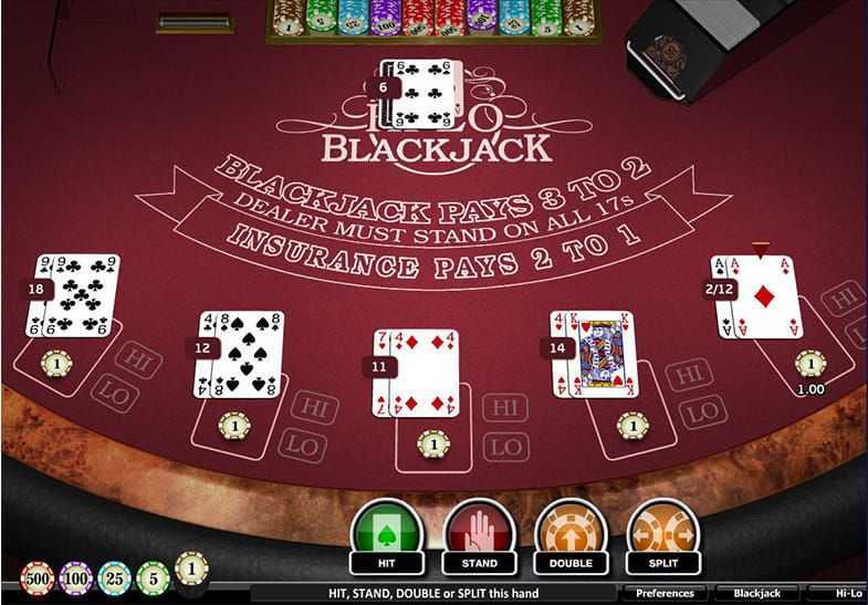Slot Premier Hi Lo Blackjack 2