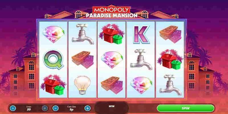 Slot Monopoly Paradise Mansion 3