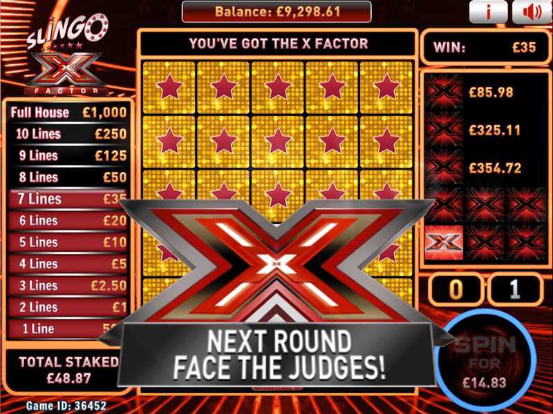 Slot The X Factor 1 Slot The X Factor 1