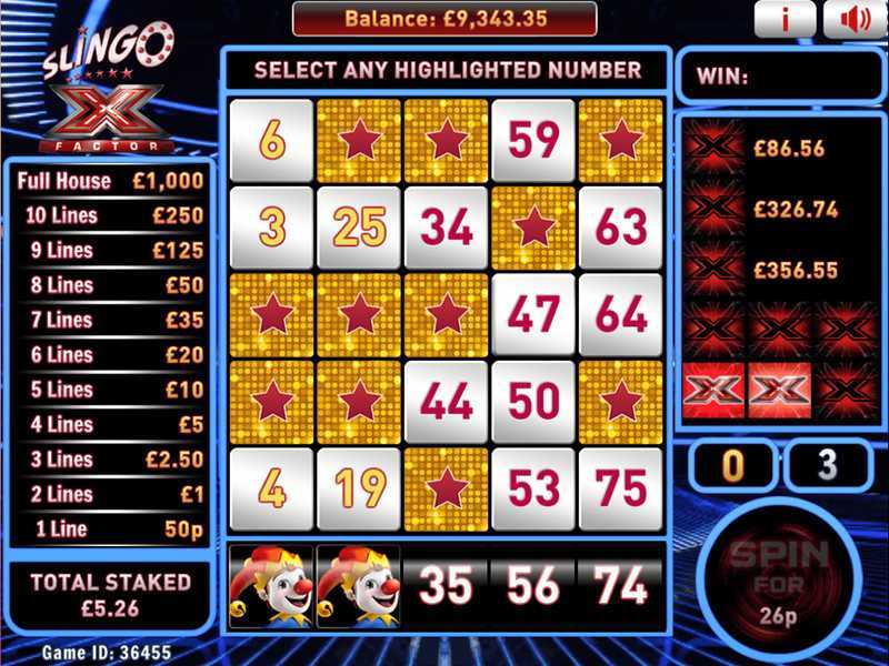 Slot The X Factor 3 Slot The X Factor 3