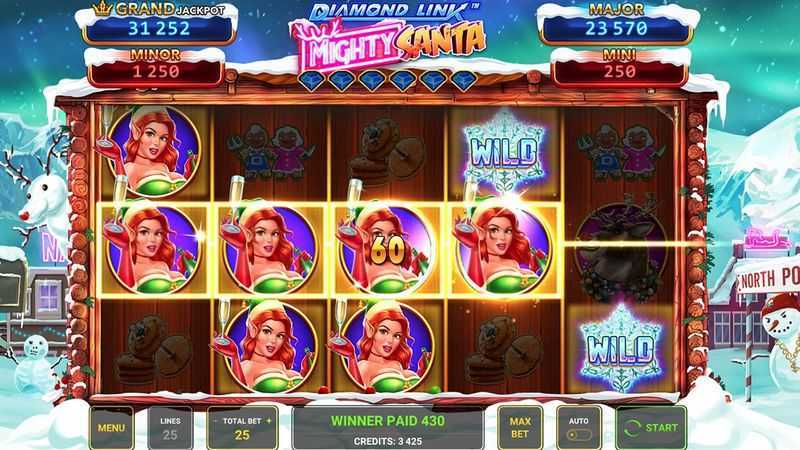 Slot Diamond Link Mighty Santa 1 Slot Diamond Link Mighty Santa 1