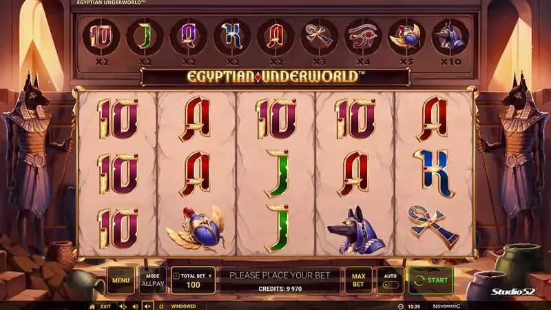 Slot Egyptian Underworld 1 Slot Egyptian Underworld 1