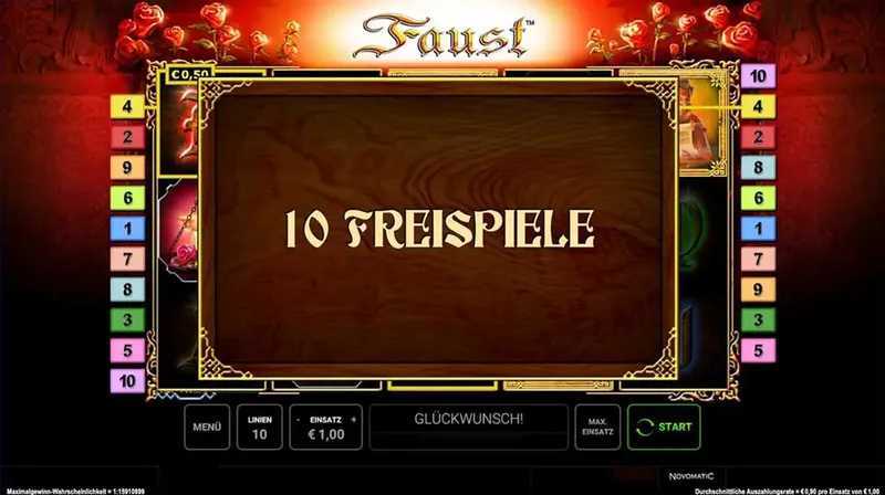 Slot Faust 3 Slot Faust 3