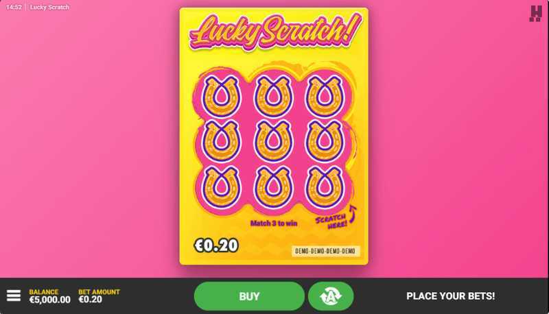 Slot Lucky Scratch Hacksaw Gaming 3 Slot Lucky Scratch Hacksaw Gaming 3