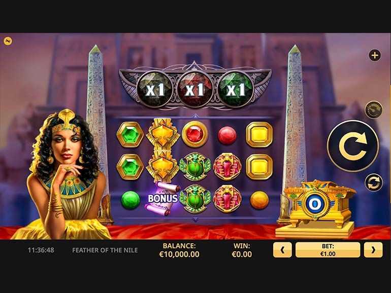Slot Feather Of The Nile Jackpot 2